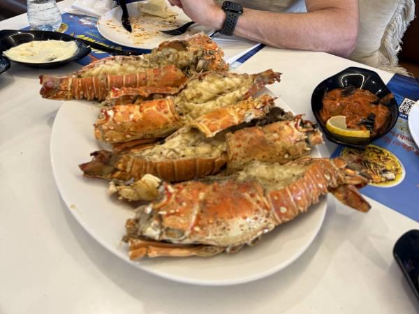 Frische Meeresfrüchte