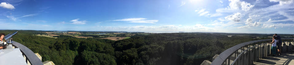 Panoramaaufnahme Rügen