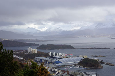 Hurtigruten - Ein Blick auf Alesund