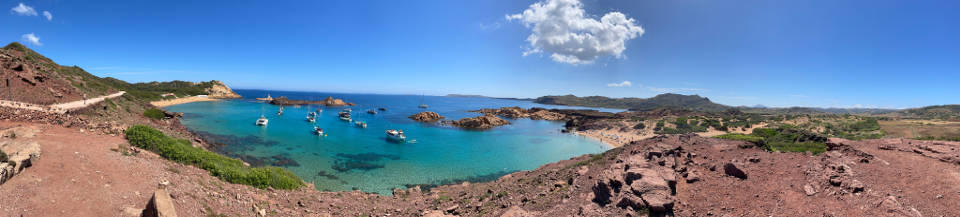 Panorama Cala Pregonda